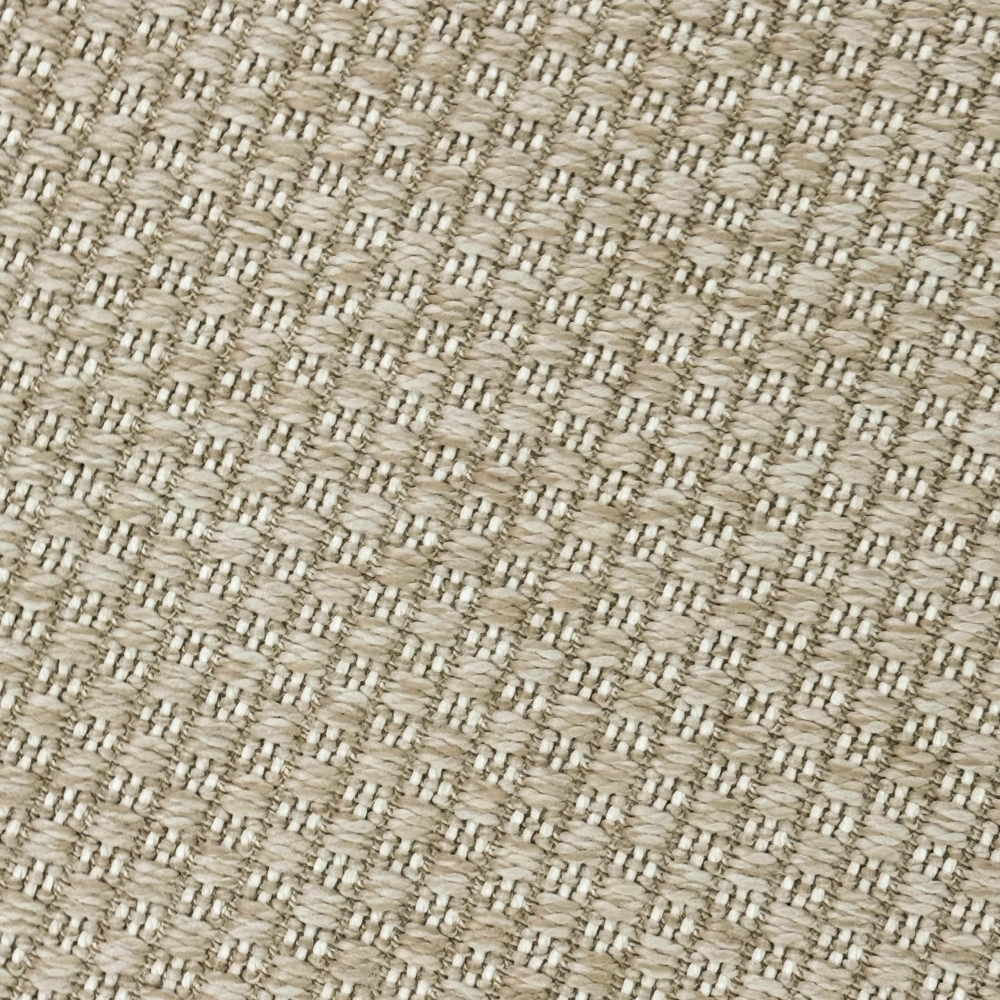 Teppich moderner für den Außen- und Innenbereich einfarbig in Beige