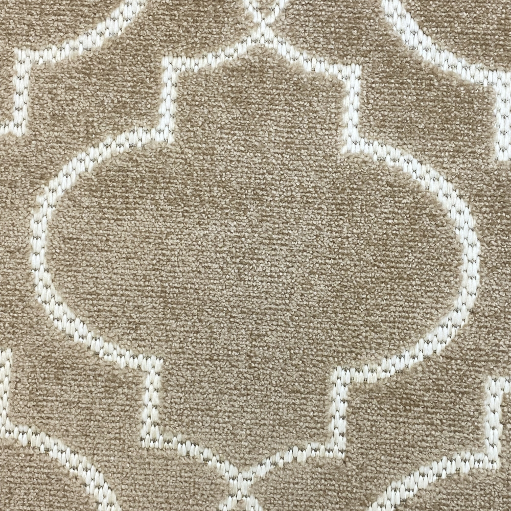 Orienttepich mit schönen Mustern | In- & Outdoor | in beige