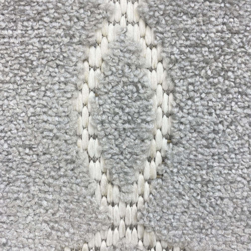 Orienttepich mit schönen Mustern | In- & Outdoor | in grau