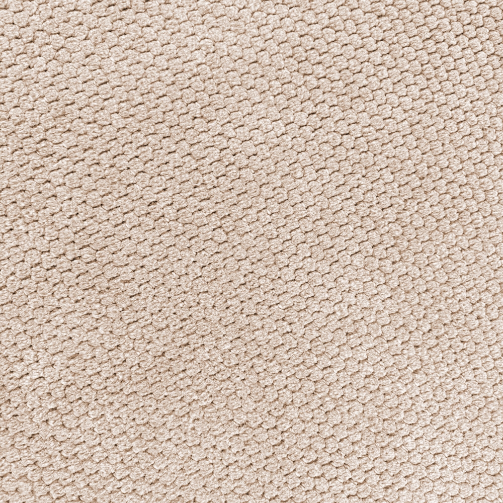 Moderner Design Teppich Beige Schlingenstruktur zeitlos elegant