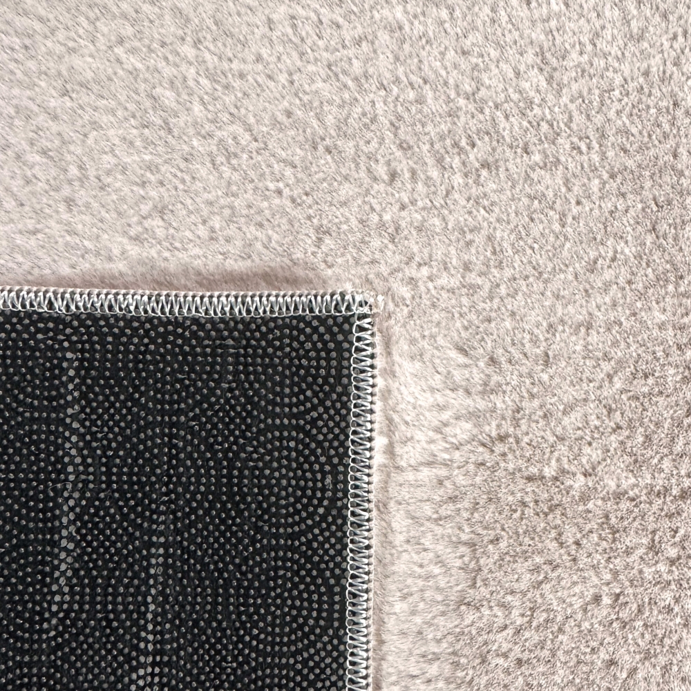 Teppich Weich Einfarbig Modern & Pflegeleicht für Wohnbereiche in rosa