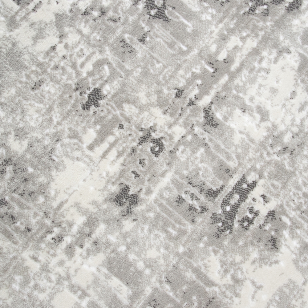 Designteppich mit Strukturmuster Grau Beige Creme Designteppich mit Strukturmuster Grau Beige Creme