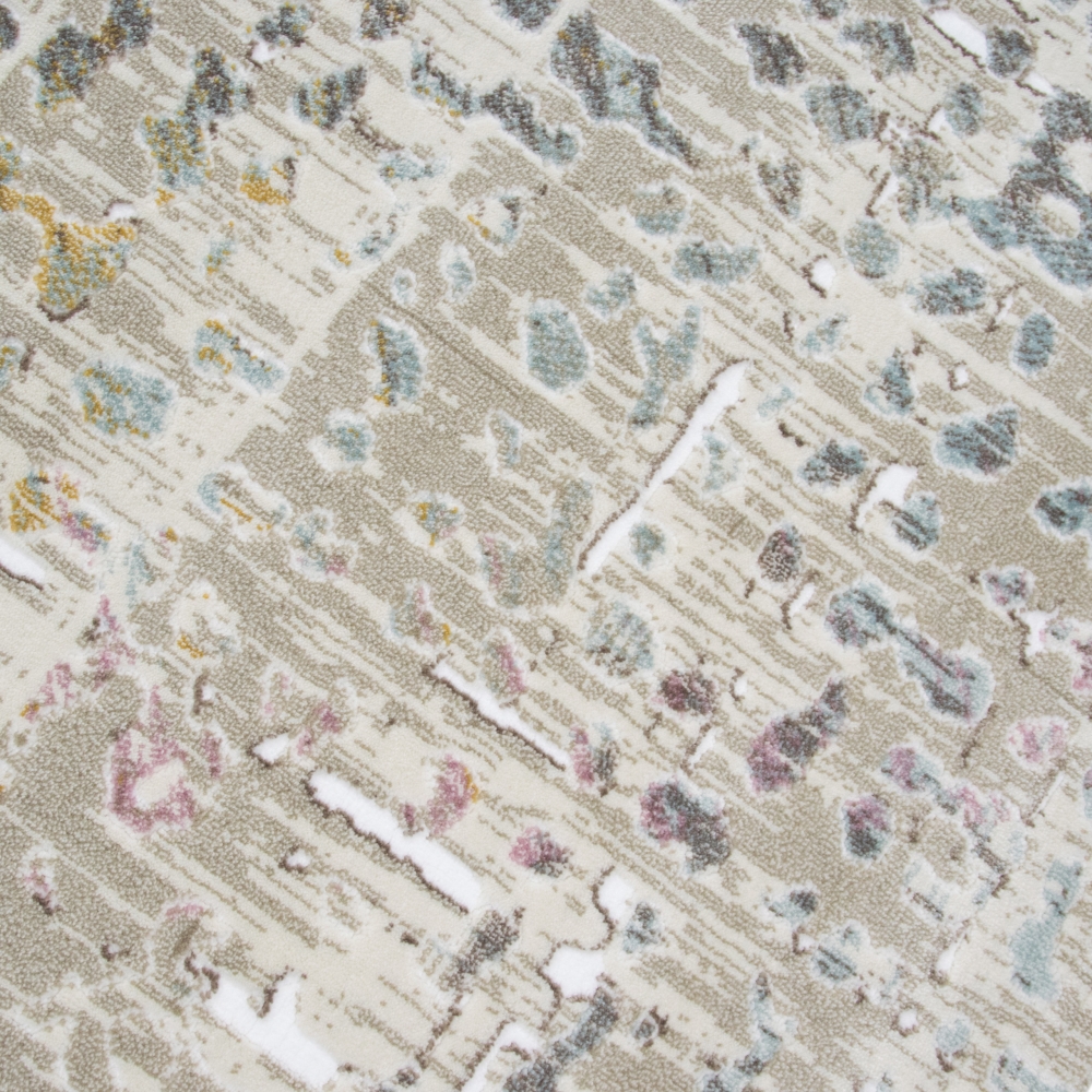 Designteppich mit lebendigem Farbverlauf in Beige, Multi Designteppich mit lebendigem Farbverlauf in Beige, Multi