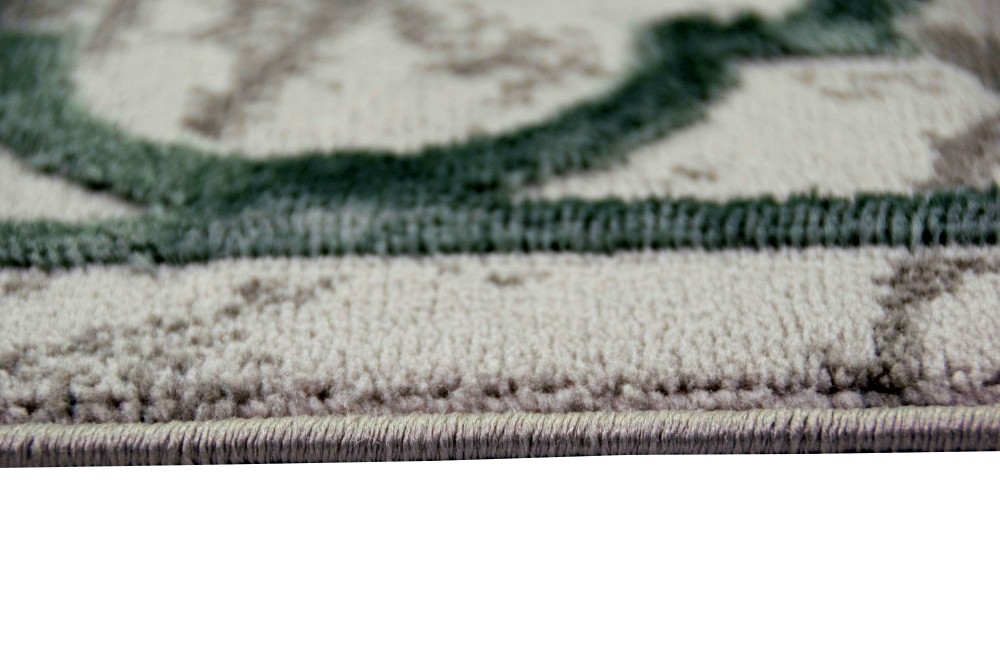 Teppich Flur Schlaf- & Wohnzimmer marokkanisches Muster grau anthrazit