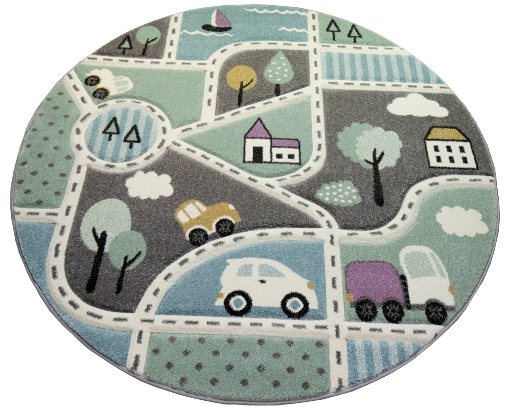 Teppich für Kinderzimmer mit Autos: Pflegeleicht, Allergiker geeignet und  preiswert
