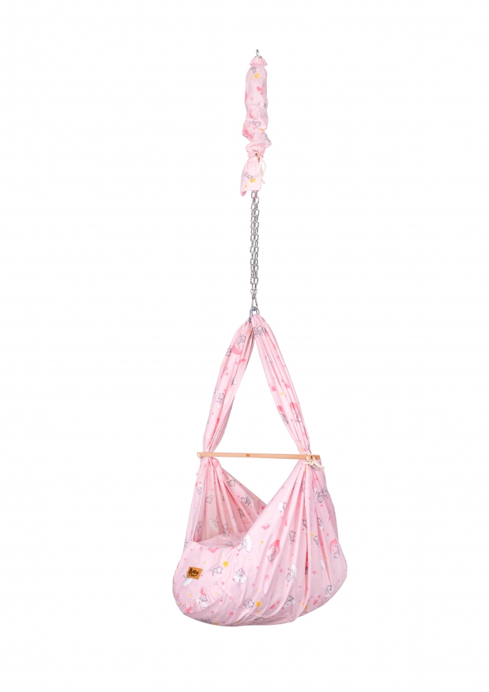 Babytraum FEDERWIEGEN Einschlafhilfe WASCHBAR "Sterne Kätzchen & Wölkchen" rosa Babytraum FEDERWIEGEN Einschlafhilfe WASCHBAR "Sterne Kätzchen & Wölkchen" rosa